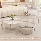 Exquisite White Coffee Table for Elegant Living Spaces