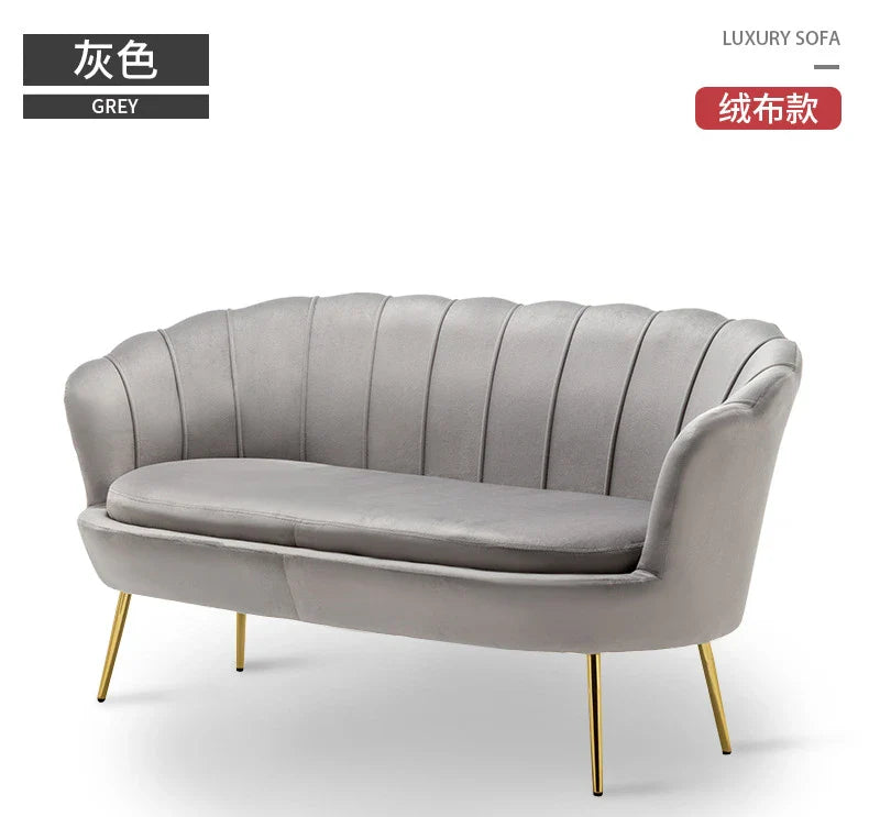 Exquisite Nordic Velvet Armchair & Sofa Set for Luxurious Living