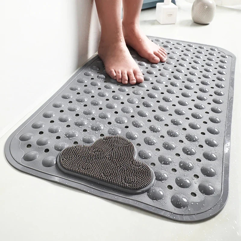 Luxurious Non-Slip Bathroom Mat with Massage Comfort