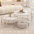 Exquisite White Coffee Table for Elegant Living Spaces