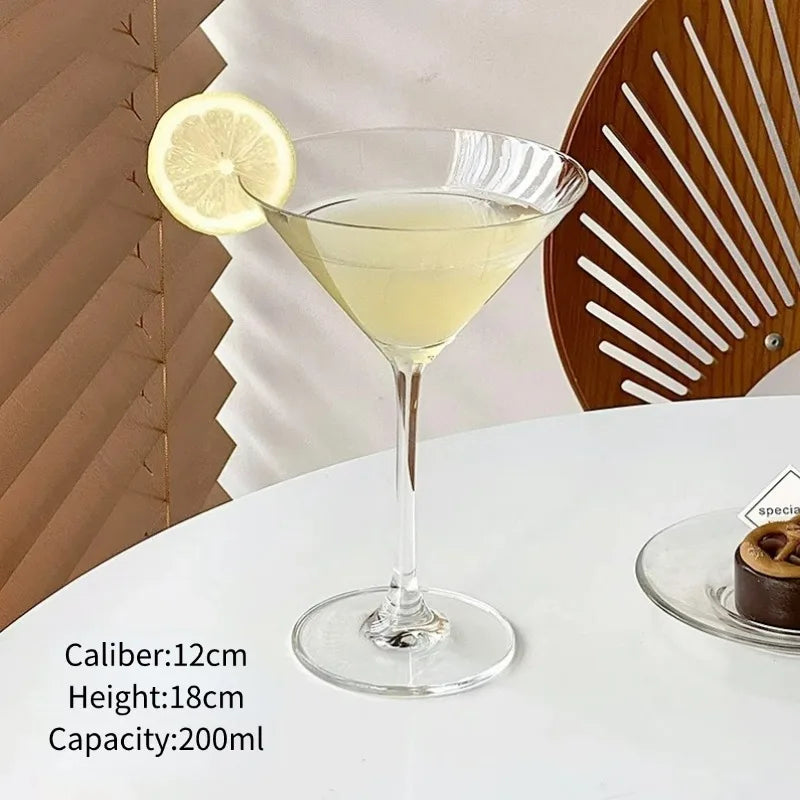 Elegant Japanese Style Martini Glass - Elevate Your Drink Experience