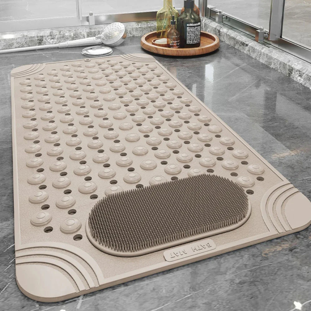 Luxurious Non-Slip Bathroom Mat with Massage Comfort