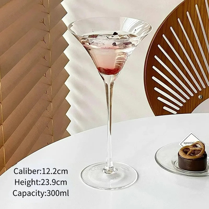Elegant Japanese Style Martini Glass - Elevate Your Drink Experience
