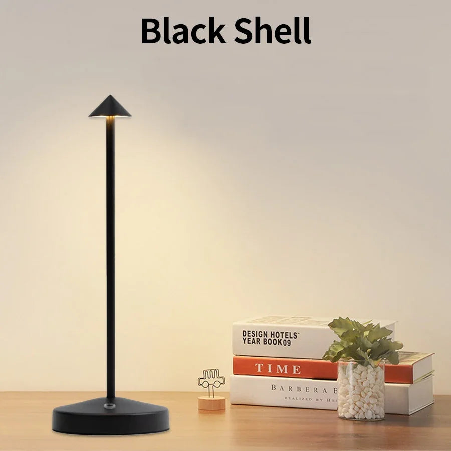 Elegant Rechargeable LED Table Lamp with Touch Sensor