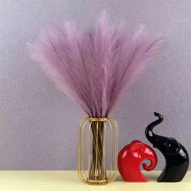 Elegant Boho Pompous Grass Vase Filler – 10PCS Set