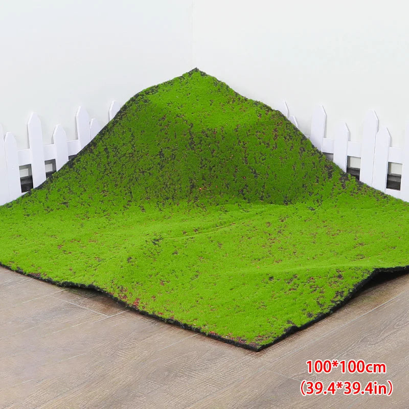 Luxurious Artificial Grass Rug for Elegant Home Décor