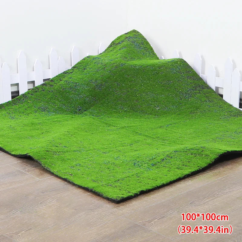Luxurious Artificial Grass Rug for Elegant Home Décor