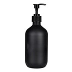 Elegant Matte Soap Dispenser Set with Tray for Kitchen & Bathroom