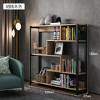 Elegant Modern Bookcase with Adjustable Shelves