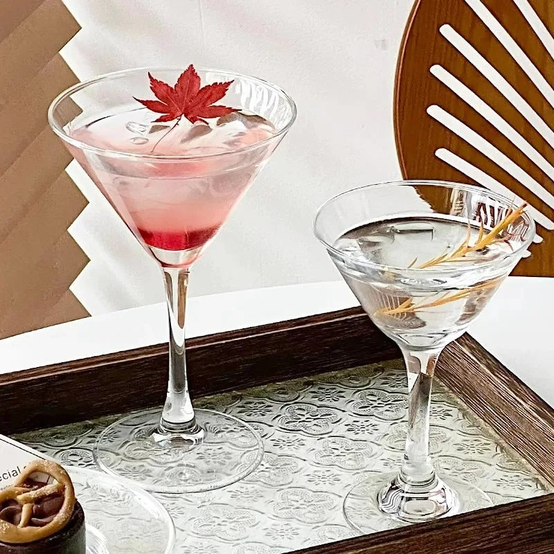 Elegant Japanese Style Martini Glass - Elevate Your Drink Experience