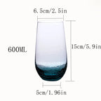 Nordic Elegance: Handcrafted Crystal Wine Glass