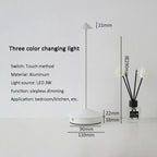 Elegant Rechargeable LED Table Lamp with Touch Sensor