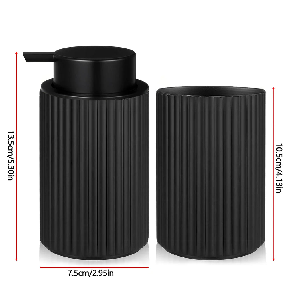 Elegant Foaming Soap Dispenser – Refillable Matte Pump