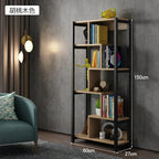 Elegant Modern Bookcase with Adjustable Shelves