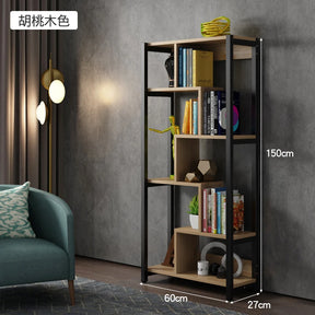Elegant Modern Bookcase with Adjustable Shelves