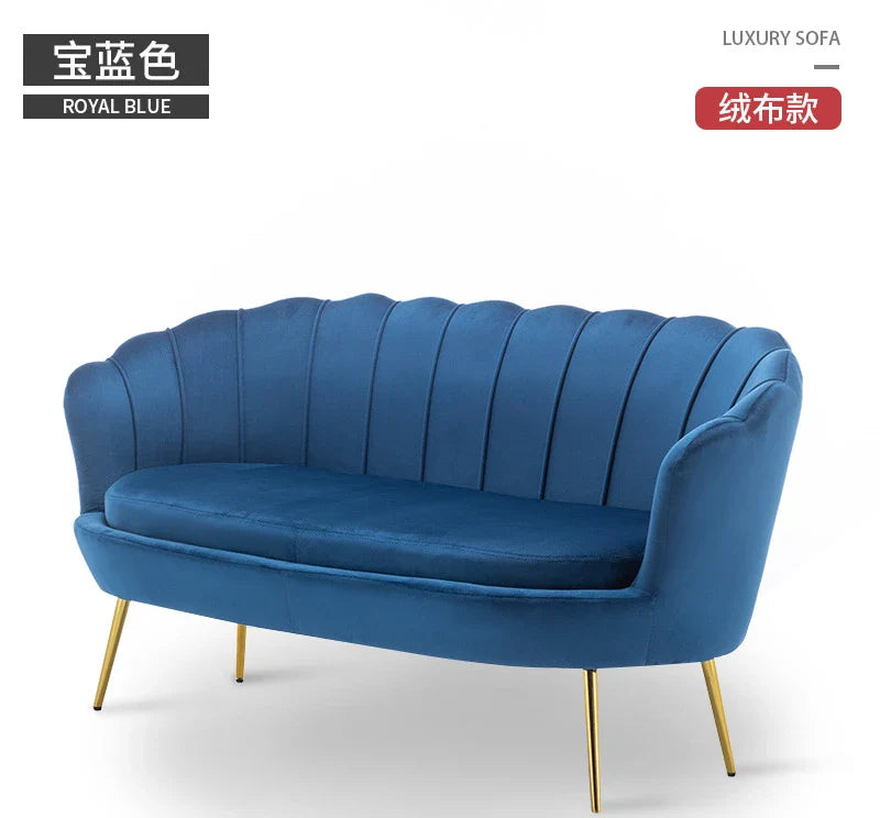 Exquisite Nordic Velvet Armchair & Sofa Set for Luxurious Living