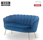 Exquisite Nordic Velvet Armchair & Sofa Set for Luxurious Living