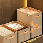Wardrobe Organizer Box for Storage in The Closet Underwear Drawers Storage Bedroom Cabinet Socks Bra Storage Pants Organizer
