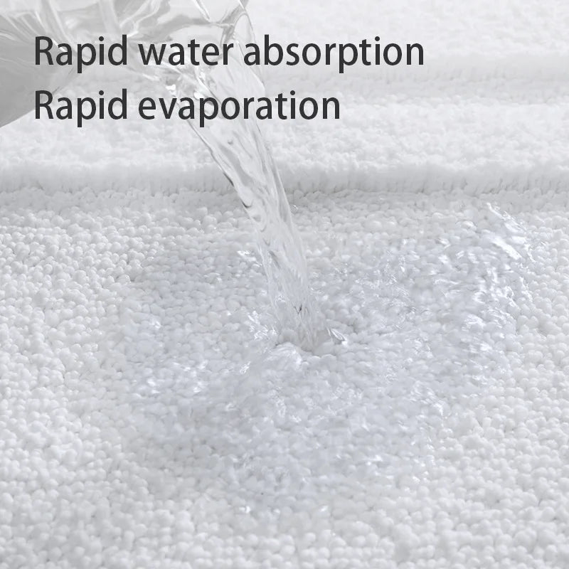 Luxury Microfiber Bath Mat - Superior Water Absorption & Anti-Slip