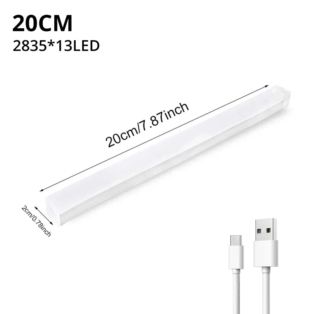 Wireless LED Motion Sensor Night Light - USB Rechargeable