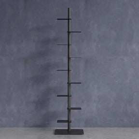 Nordic Minimalist Vertical Metal Bookcase for Children