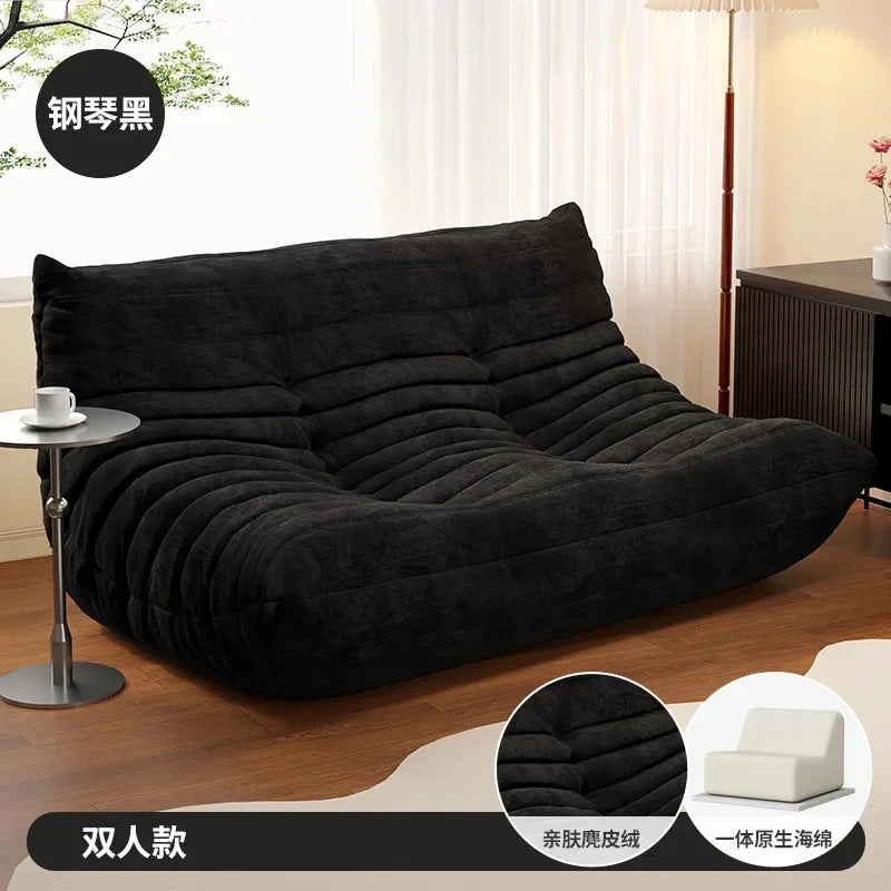 Elegant Nordic Bean Bag Sofa - Modern Comfort for Your Living Room