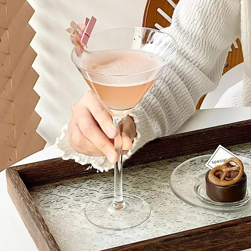 Elegant Japanese Style Martini Glass - Elevate Your Drink Experience