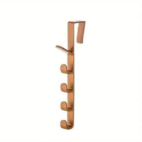 1pcs Bedroom By Hanger Clothes Hanging Rack Over The By Plastic Home Storage Organization Hooks, Purse Holder For Bags Rails