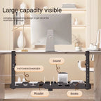 Elegant Under Desk Cable Management Tray – No Drilling Required