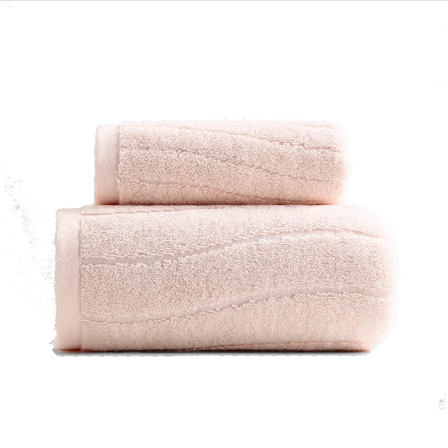 Luxurious 100% Cotton Towel Set - Unmatched Absorbency & Elegance