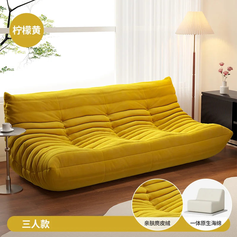 Elegant Nordic Bean Bag Sofa - Modern Comfort for Your Living Room