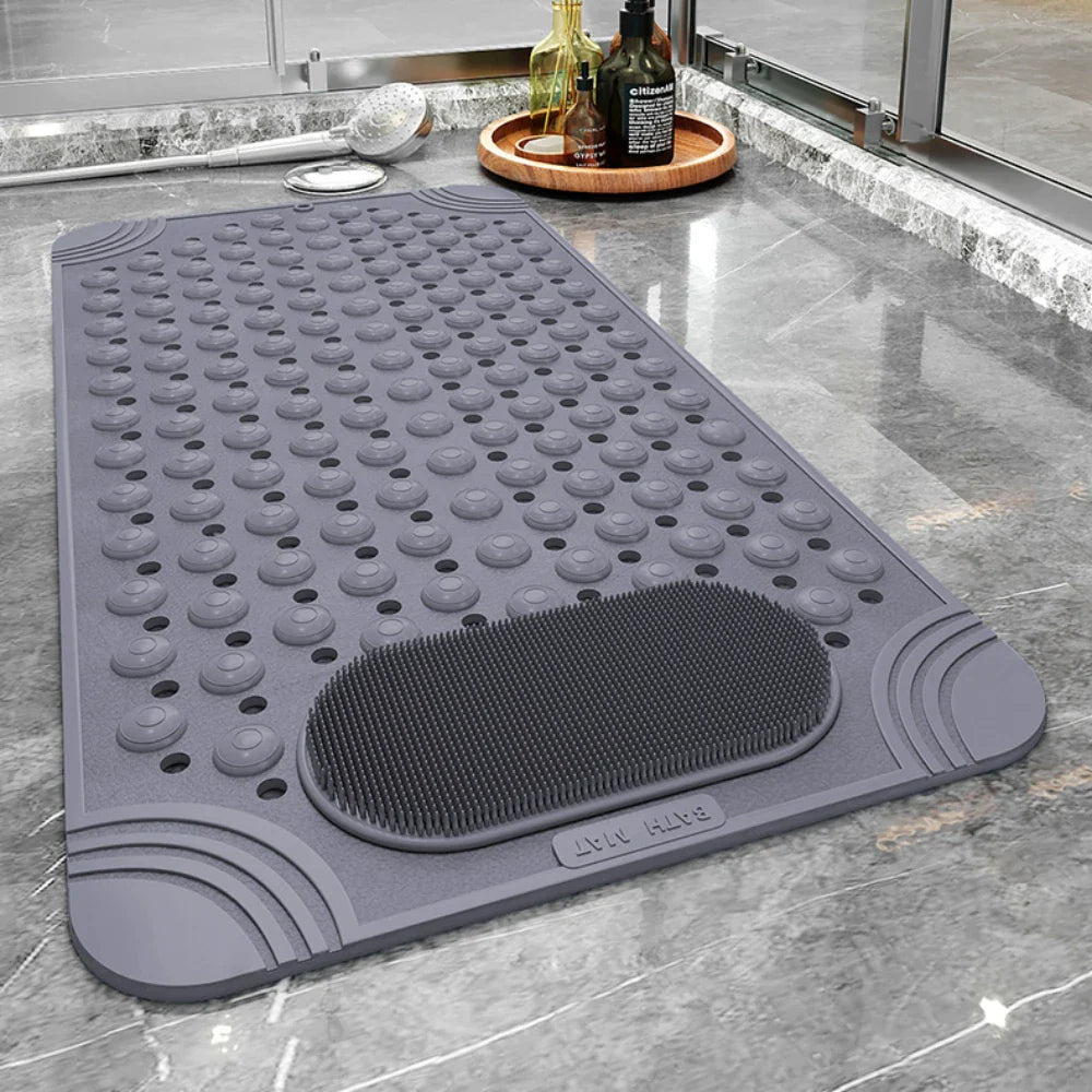 Luxurious Non-Slip Bathroom Mat with Massage Comfort