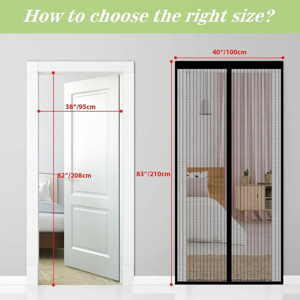Premium Magnetic Screen Door for Ultimate Bug Protection
