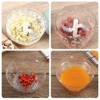 Effortless Manual Garlic & Vegetable Chopper
