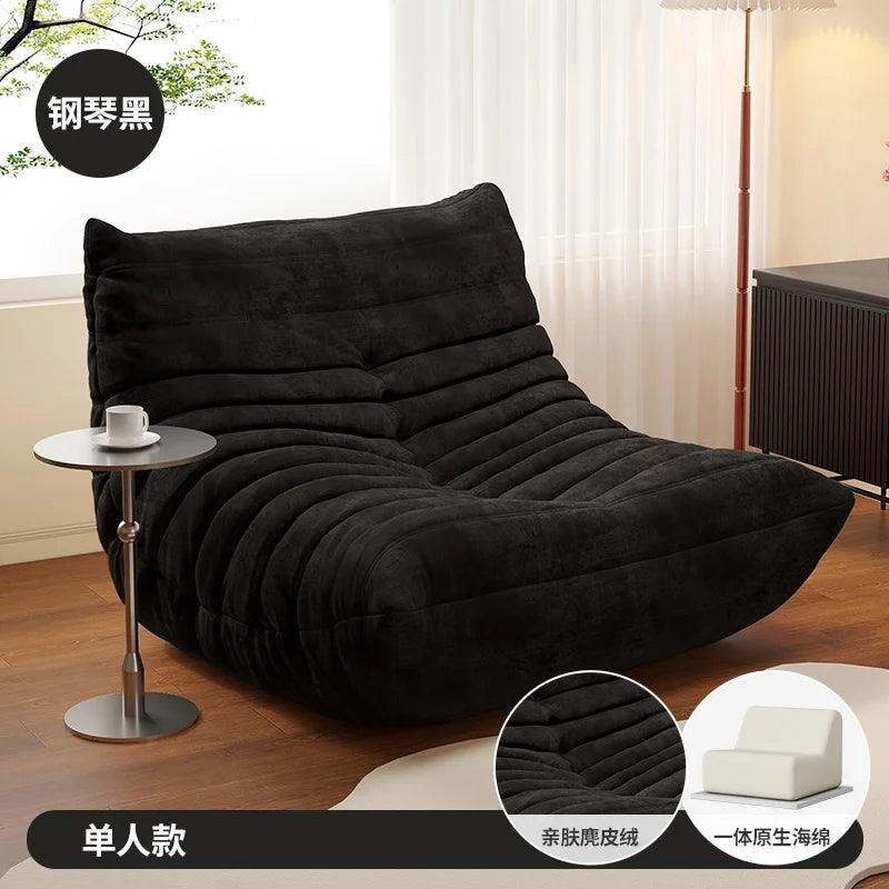 Elegant Nordic Bean Bag Sofa - Modern Comfort for Your Living Room