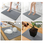 Luxurious Quick-Dry Diatomaceous Bath Mat