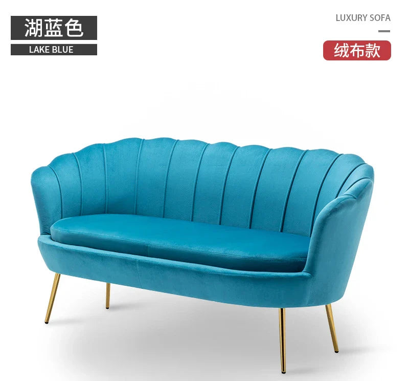 Exquisite Nordic Velvet Armchair & Sofa Set for Luxurious Living