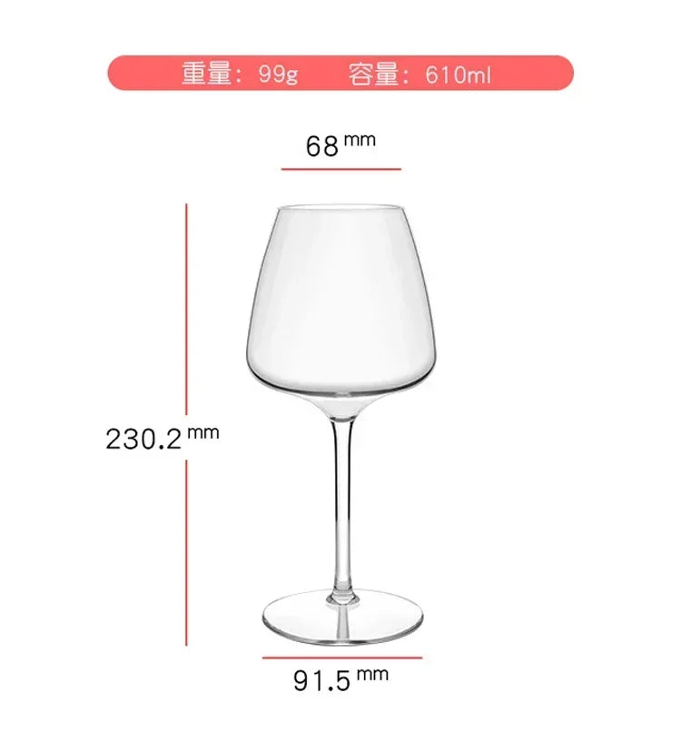 Unbreakable Tritan Crystal Wine Glass - Elegant and Durable