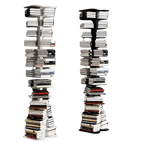 Elegant Rotating Bookcase for Modern Home Decor