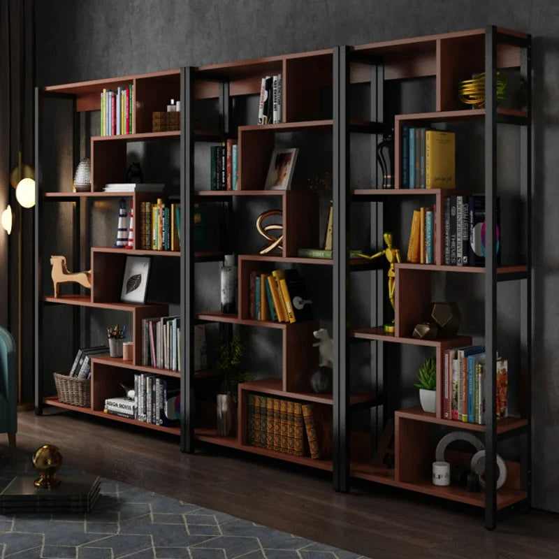 Elegant Modern Bookcase with Adjustable Shelves