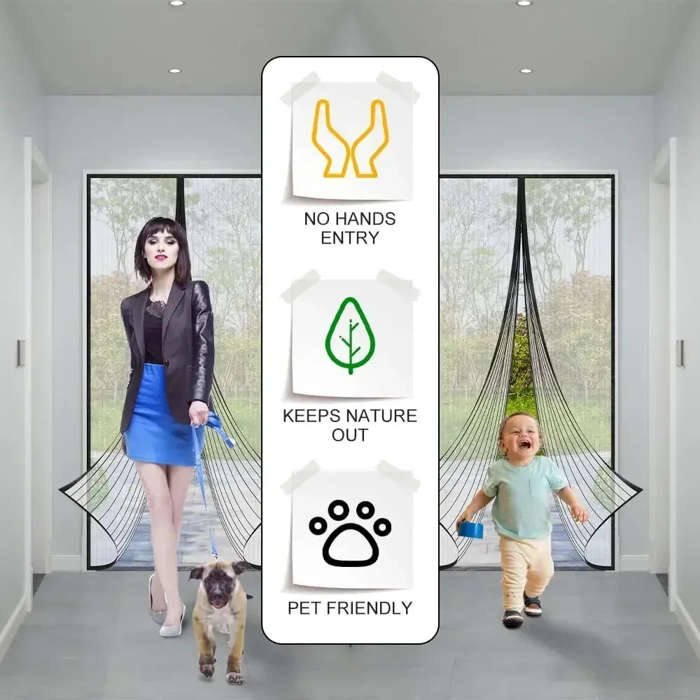 Premium Magnetic Screen Door for Ultimate Bug Protection