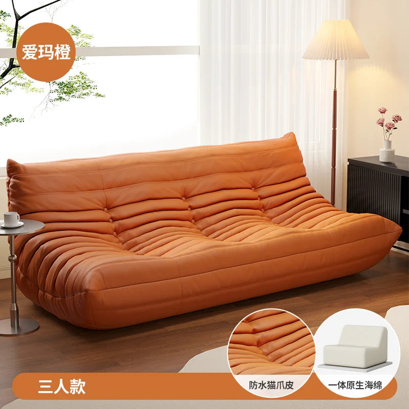 Elegant Nordic Bean Bag Sofa - Modern Comfort for Your Living Room
