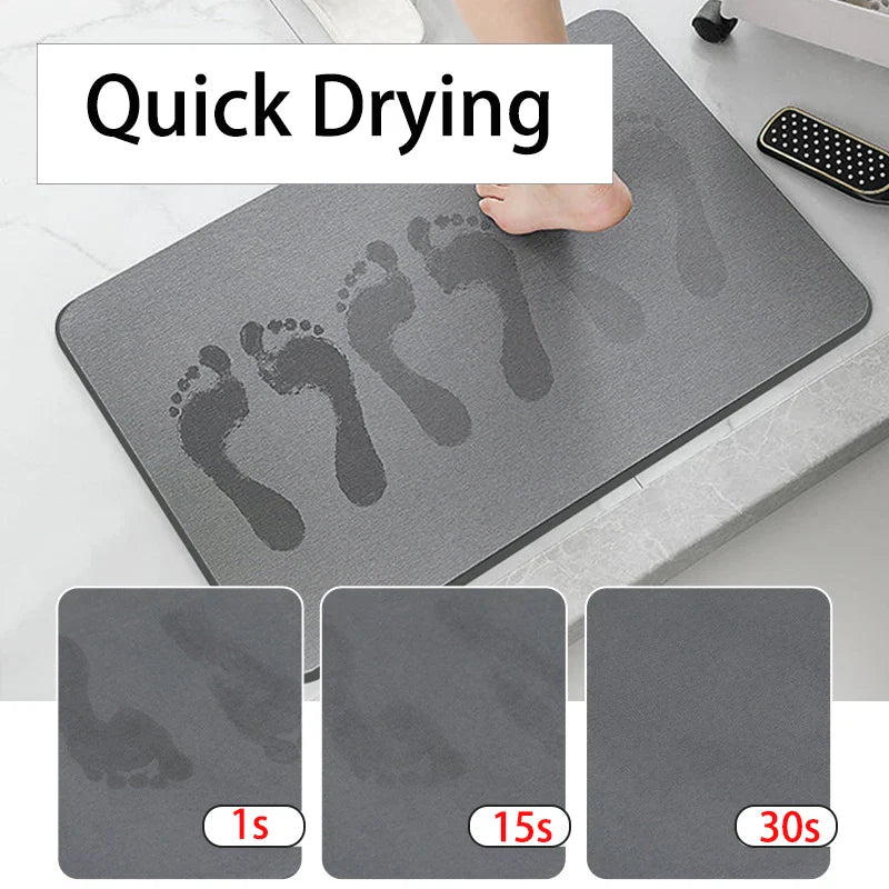 Luxurious Quick-Dry Diatomaceous Bath Mat