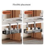 Elegant Under Desk Cable Management Tray with Clamp