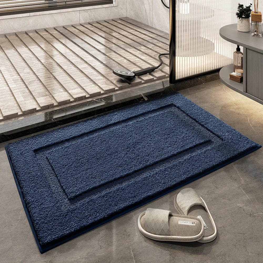 Luxury Microfiber Bath Mat - Superior Water Absorption & Anti-Slip