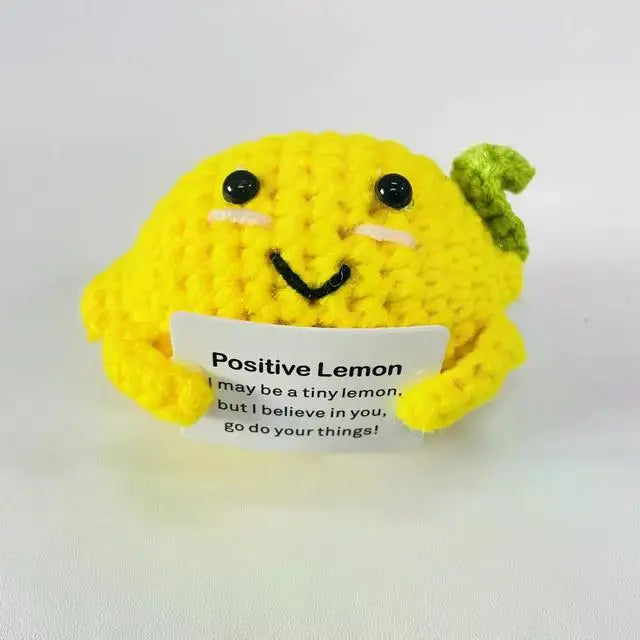 Charming Positive Energy Potato Plush Doll - Handmade Delight