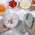 Effortless Manual Garlic & Vegetable Chopper