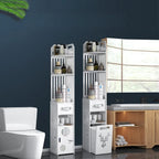 Elegant Bathroom Corner Storage Cabinet - Maximize Space & Style