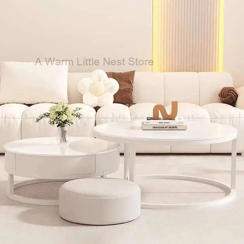 Exquisite White Coffee Table for Elegant Living Spaces