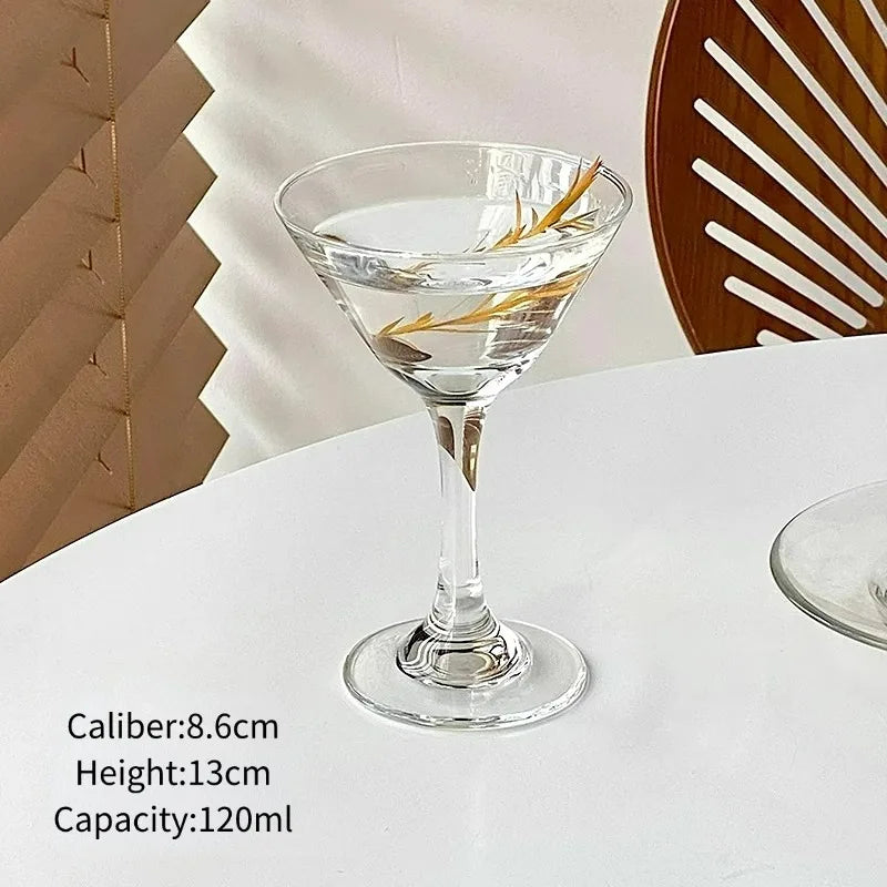 Elegant Japanese Style Martini Glass - Elevate Your Drink Experience